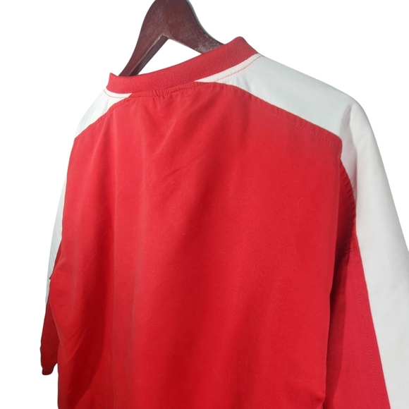 Knights Apparel Vintage Red Wisconsin Badgers Starter Sweater Jacket Large - Picture 7 of 16